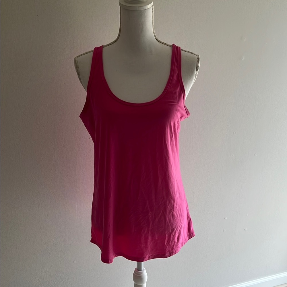 No Boundaries Hot Pink Tank Top